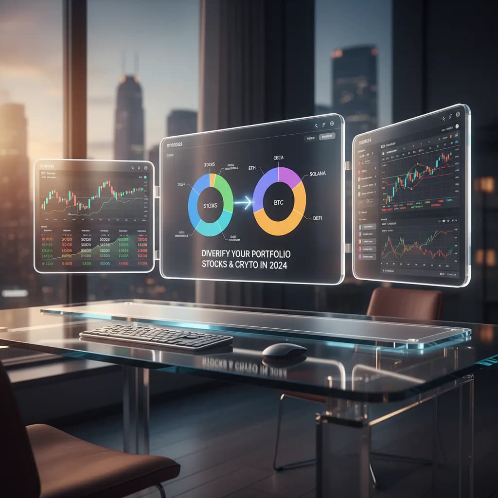 Diversify Your Portfolio: Stocks & Crypto in 2024