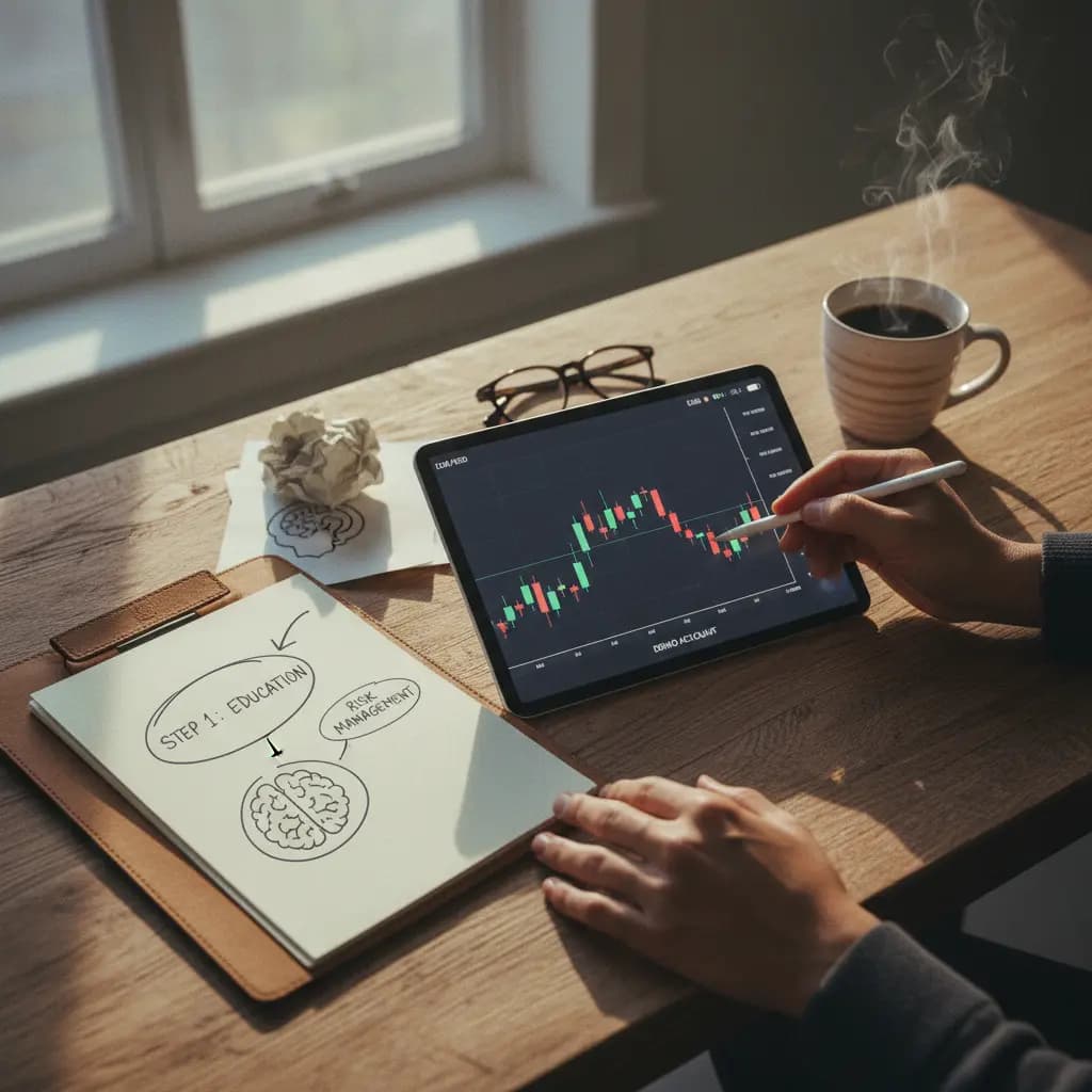 Beginner's First Step in Forex Trading: Mastering Risk Management