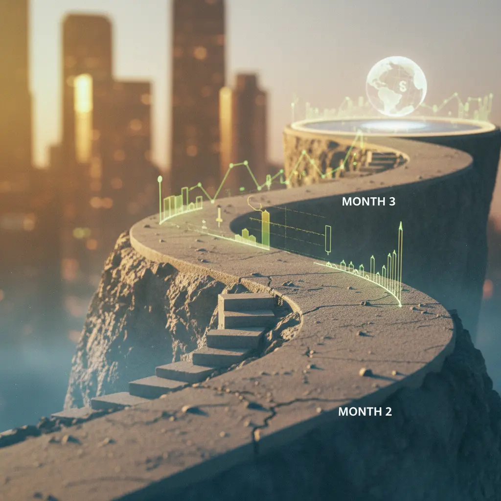 Forex learning curve illustration