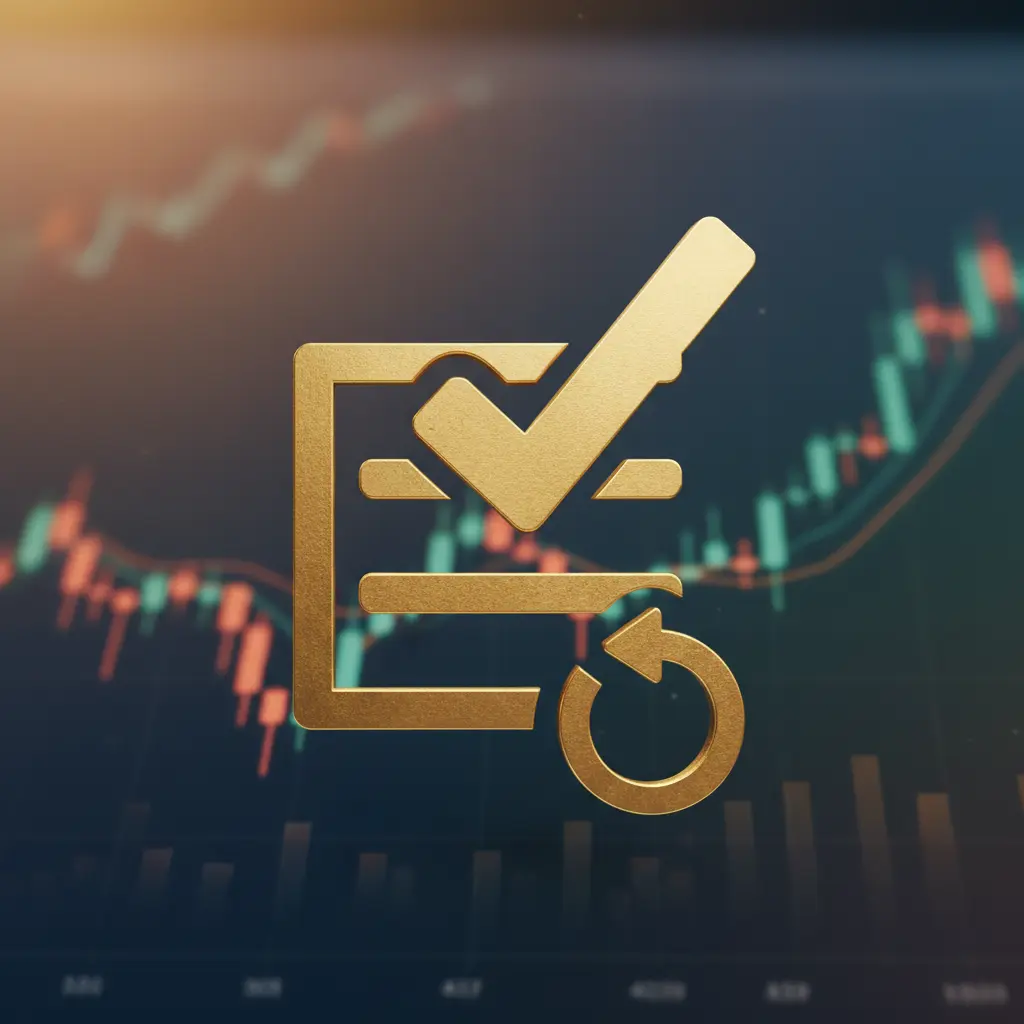 Checklist icon representing a review process