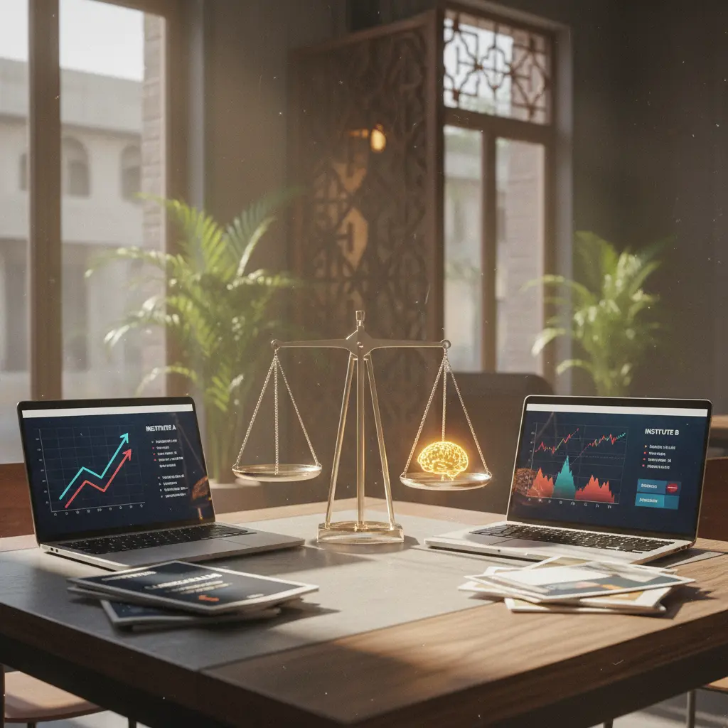 Comparing trading course options in Lahore