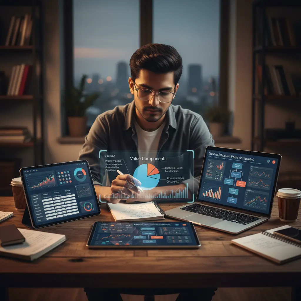 Assessing the value of trading education courses