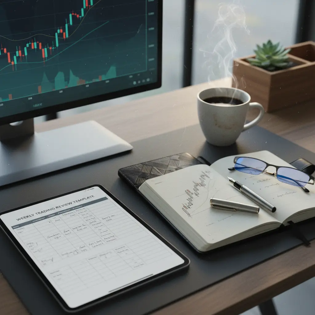 Weekly Trading Review Template section visual 2