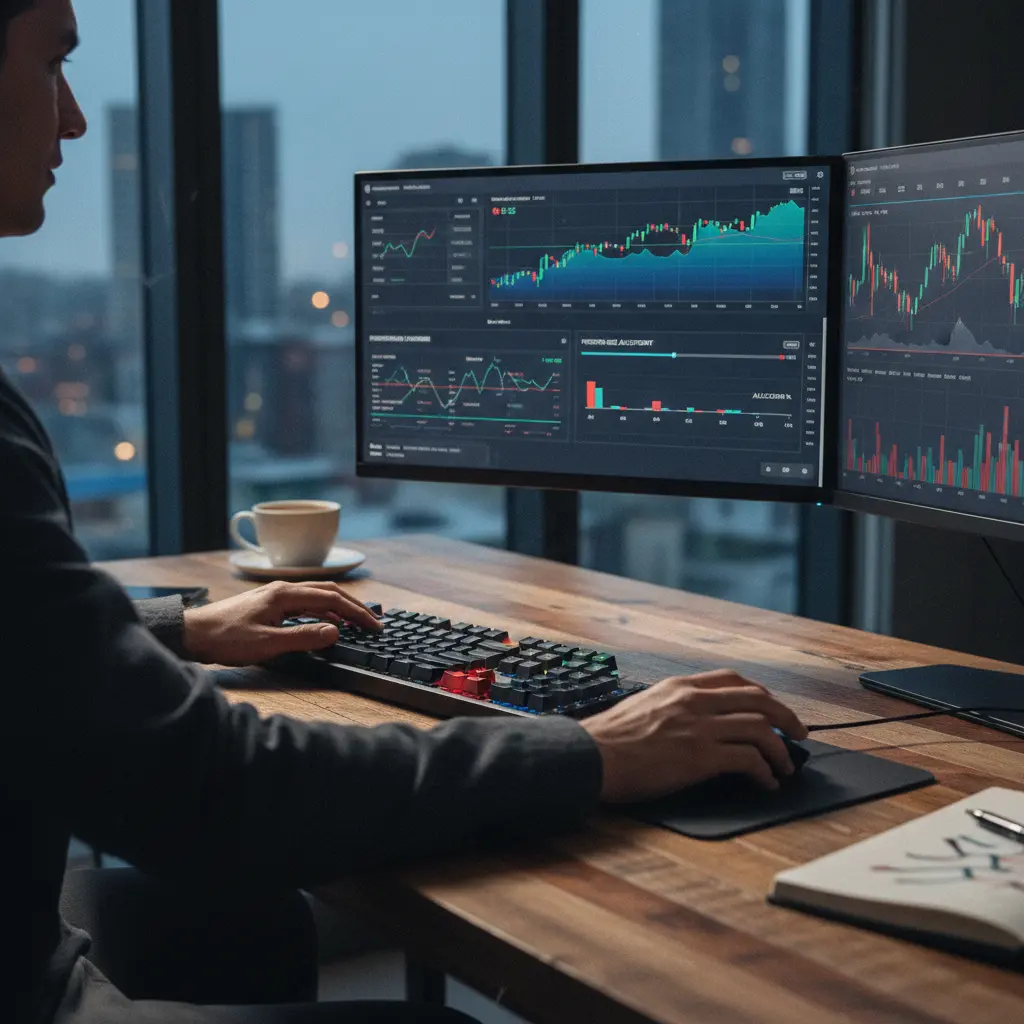 Trader managing position size
